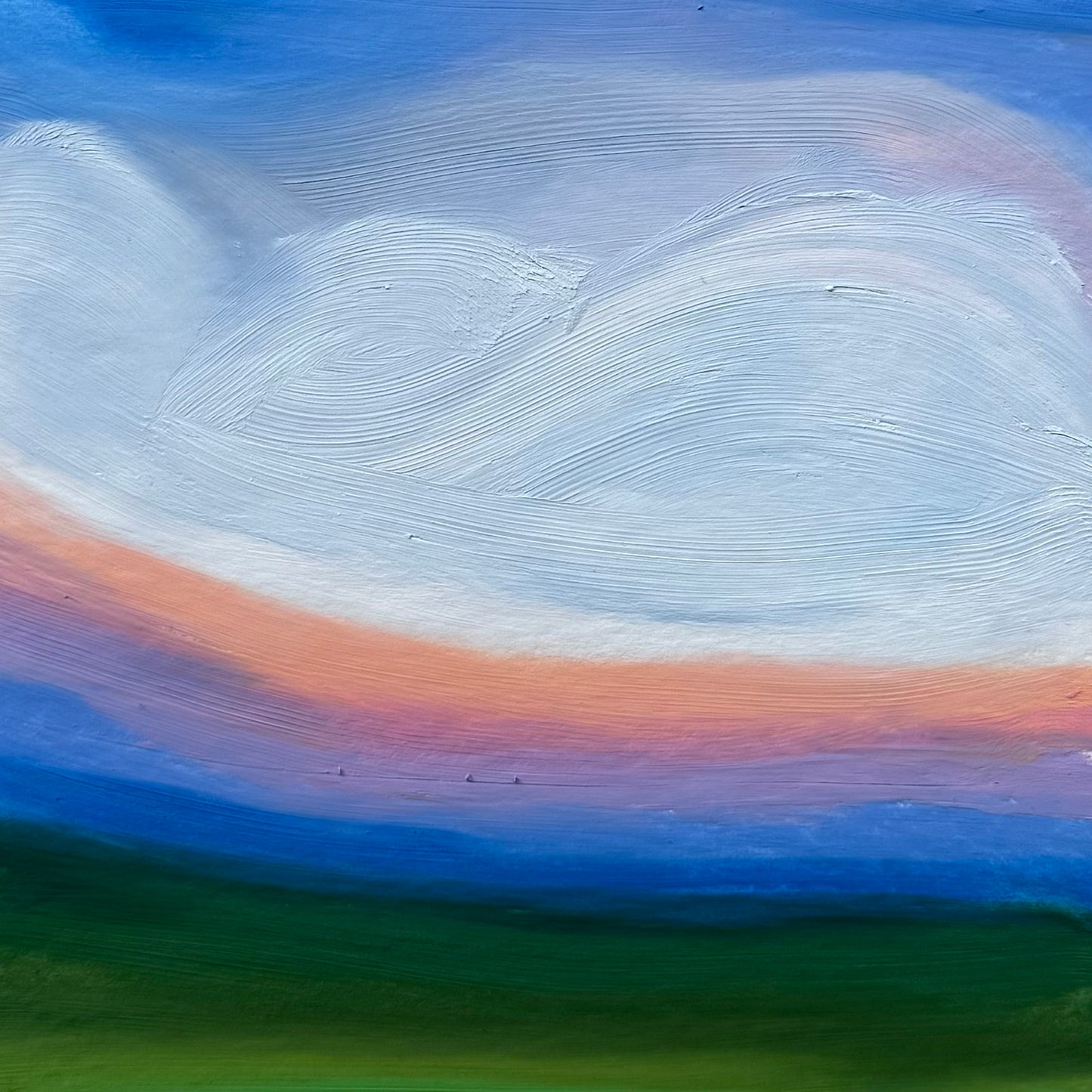 Oil Pastel Mini - A Recollection of Hope (Print)
