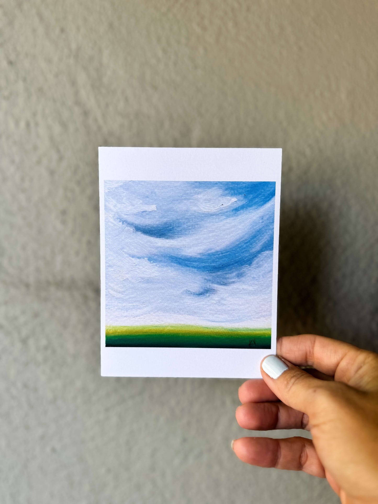 Postcard Art Print - "California Blue Skies No. 3"