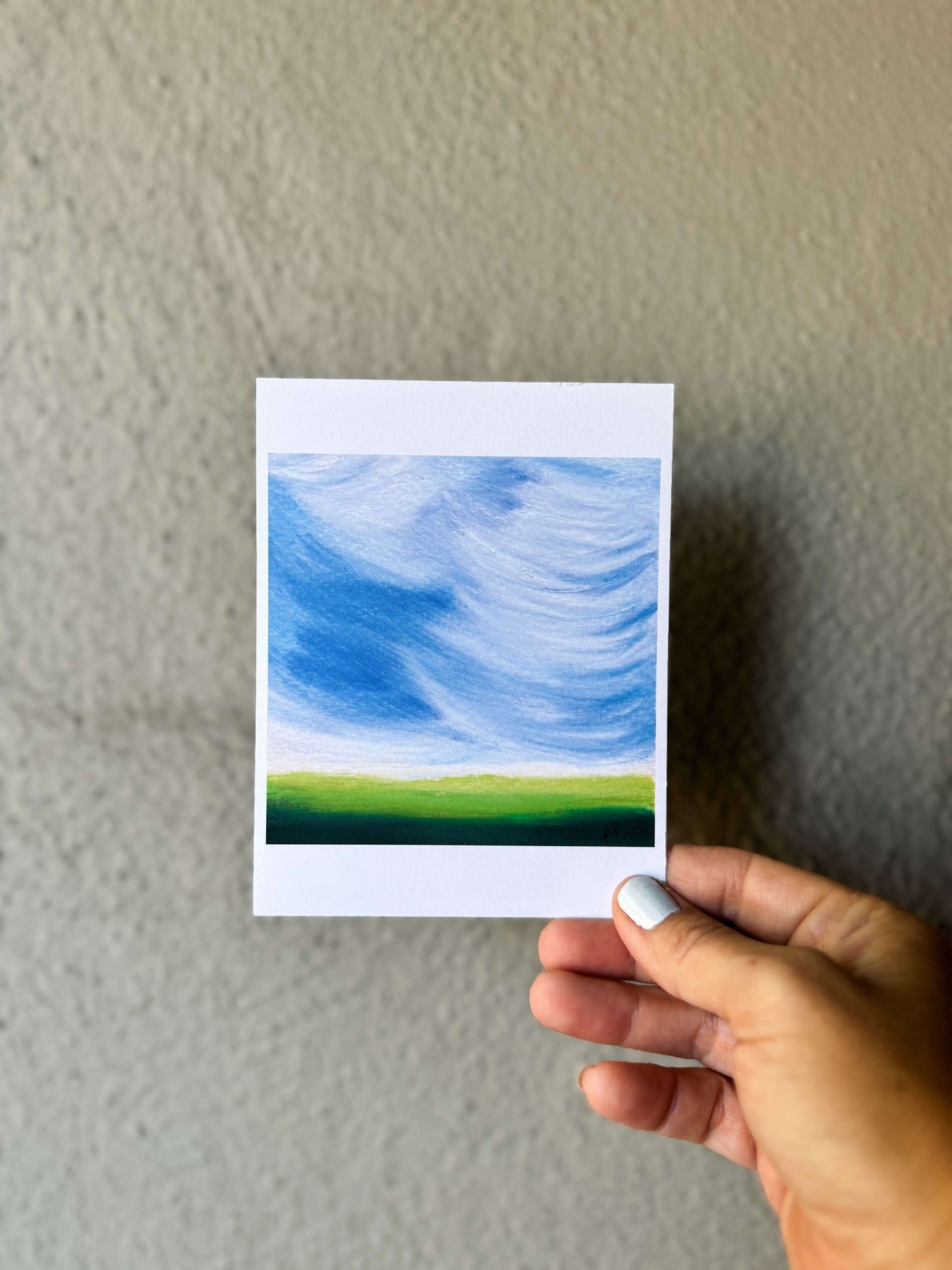 Postcard Art Print - "California Blue Skies No. 2"