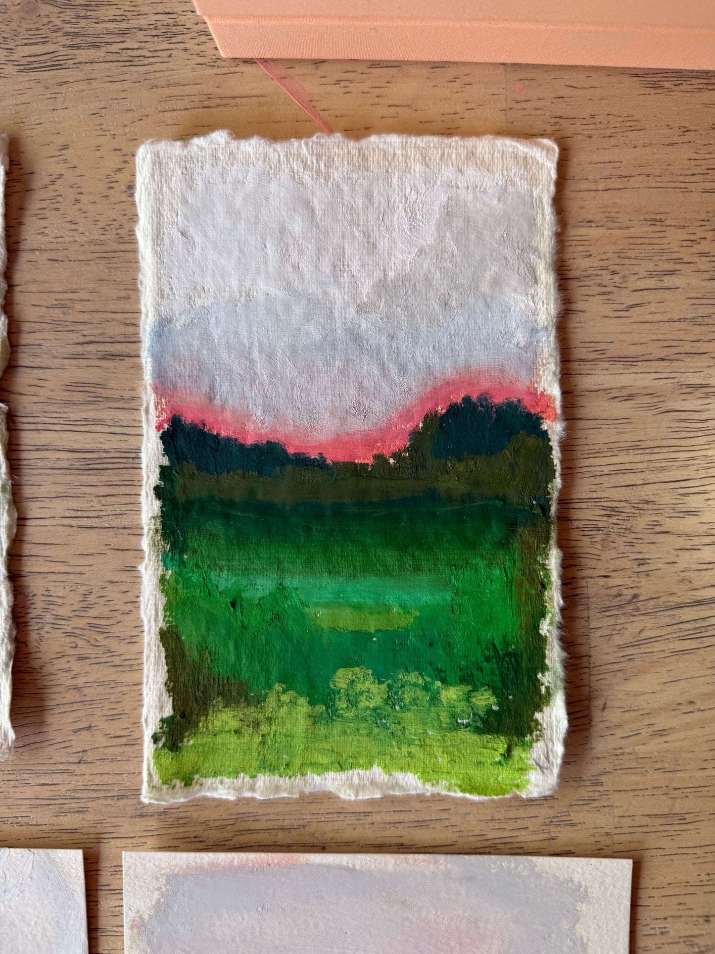 Original Oil Pastel Mini - Bless My Vastness