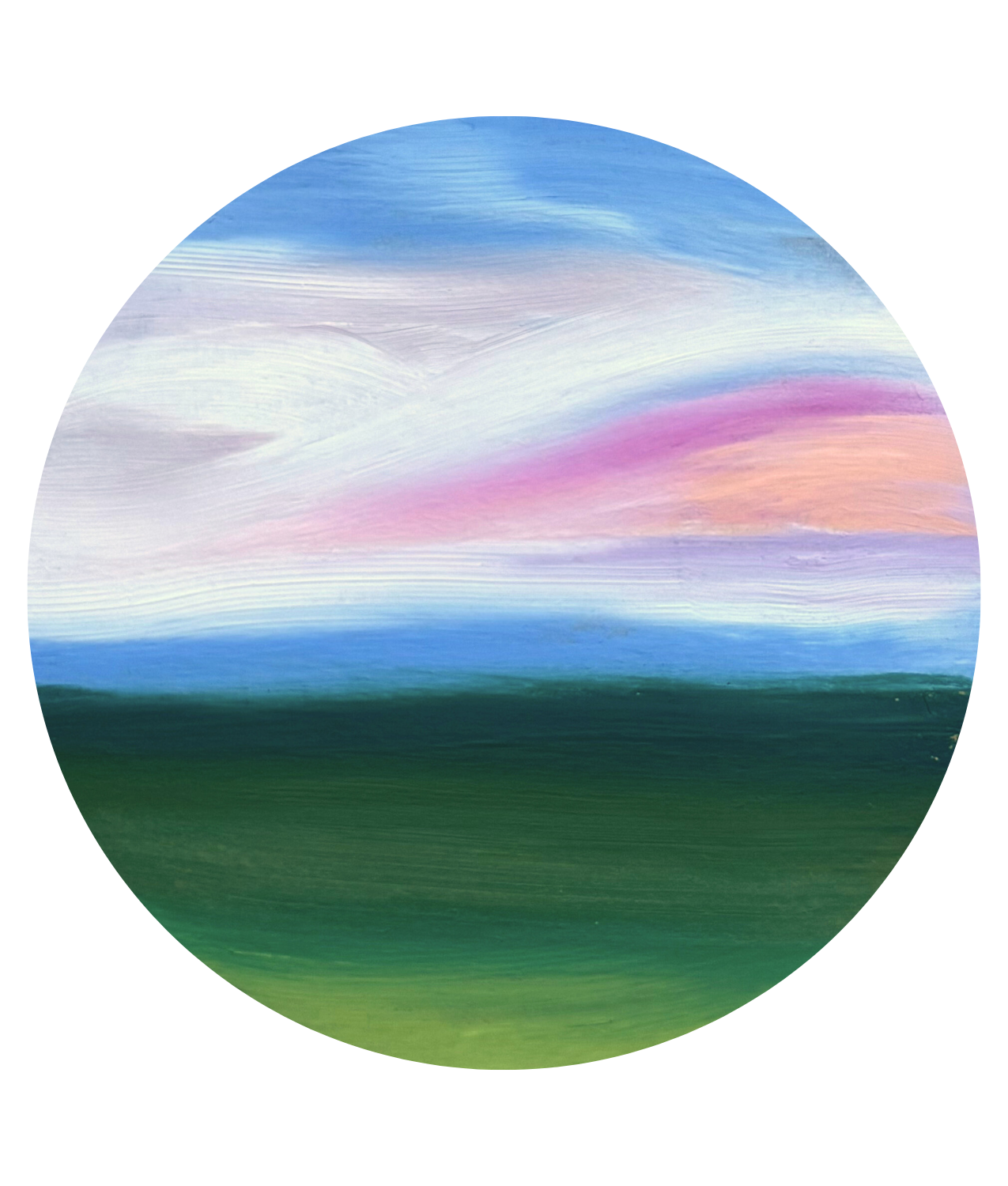 Oil Pastel Mini - Return to a Past Life (Print)