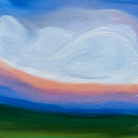 Oil Pastel Mini - A Recollection of Hope (Print)