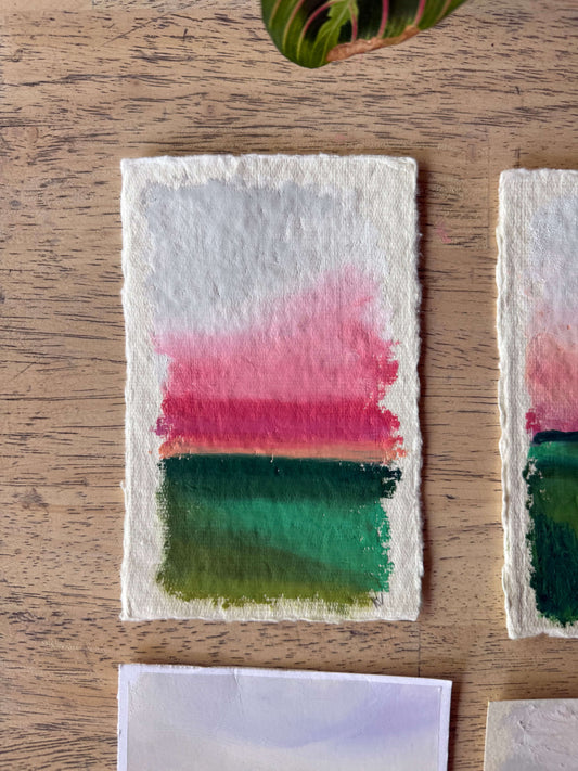 Original Oil Pastel Mini - All Shall Be Well