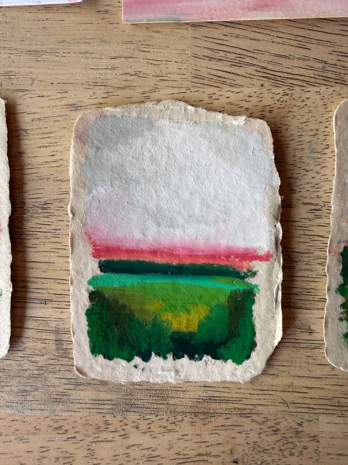 Original Oil Pastel Mini - Bless These Longings