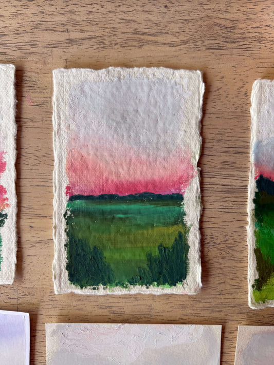 Original Oil Pastel Mini - Listen to the Kindness