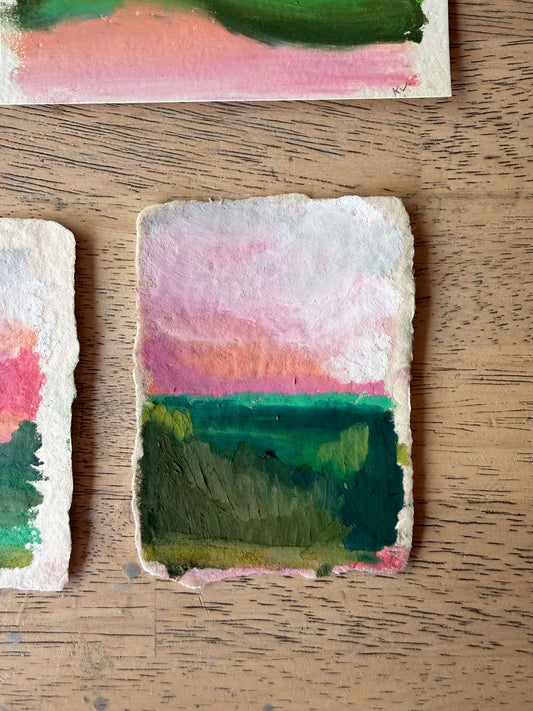 Original Oil Pastel Mini - The Wilderness in Me